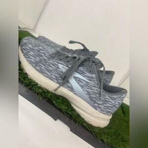 Brooks Womens Launch 7 Gray Running Shoes Sneakers Size 9.5